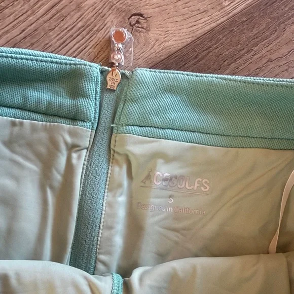 Acegolfs Mint Green Women's Skirt size S - Picture 2 of 10